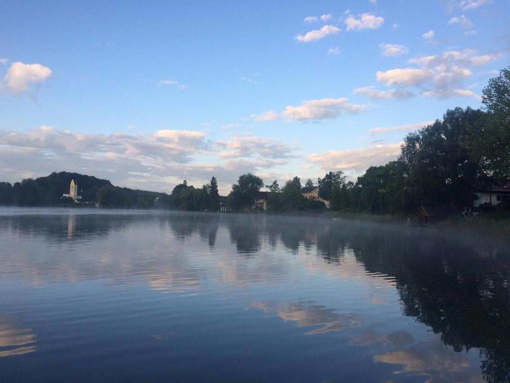 Sopherl Am See - Fruehstueck Auf Der Seeterrasse, Sehr Ruhig Und Wunderschoen Am See, 3 Minuten Nach Oberpfaffenhofen, Viele Radtouren, Restaurants & Cafes In Der Umgebung เวสลิง ภายนอก รูปภาพ